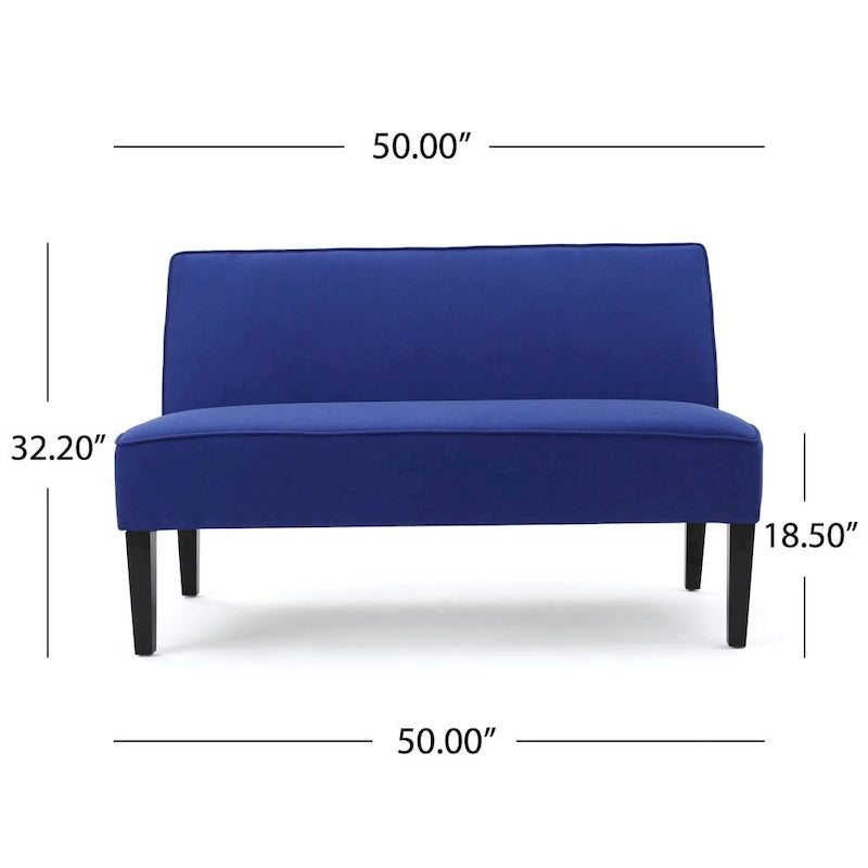 Causeuse en tissu Dejon