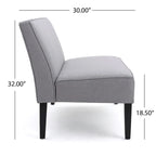 Causeuse en tissu Dejon