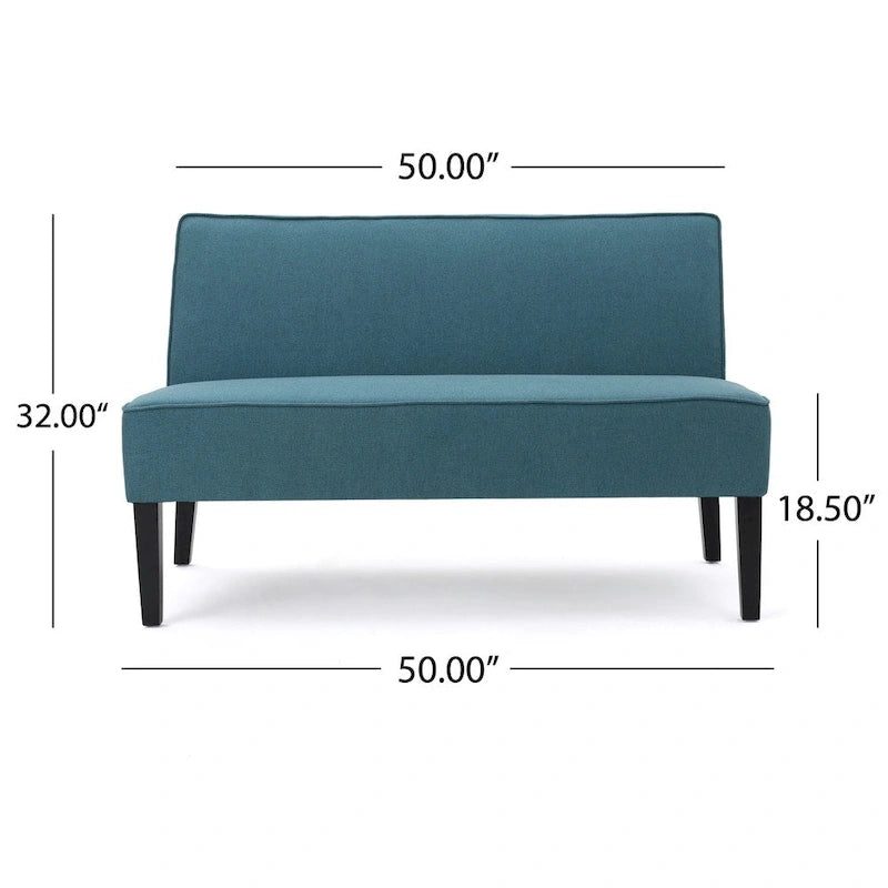 Causeuse en tissu Dejon