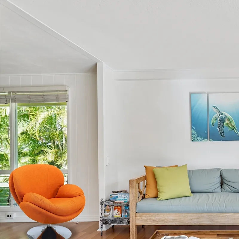 Fauteuil d'appoint Strand en tissu kaki