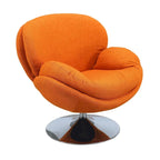 Fauteuil d'appoint Strand en tissu kaki