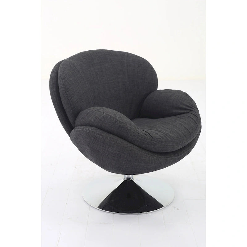 Fauteuil d'appoint Strand en tissu kaki