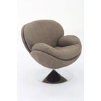 Fauteuil d'appoint Strand en tissu kaki
