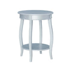 Table ronde Pénélope avec étagère