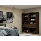 Placard/Armoire moderne Mulberry Open 2 Sectional