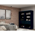 Placard/Armoire moderne Mulberry Open 2 Sectional