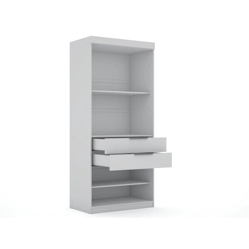 Placard/Armoire moderne Mulberry Open 2 Sectional