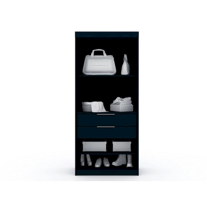 Placard/Armoire moderne Mulberry Open 2 Sectional