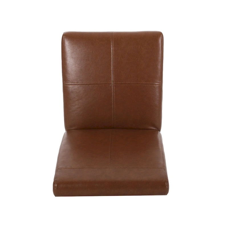 Chaises de salle à manger capitonnées avec motif en T Pertica (lot de 6)