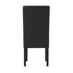 Chaises de salle à manger capitonnées avec motif en T Pertica (lot de 6)