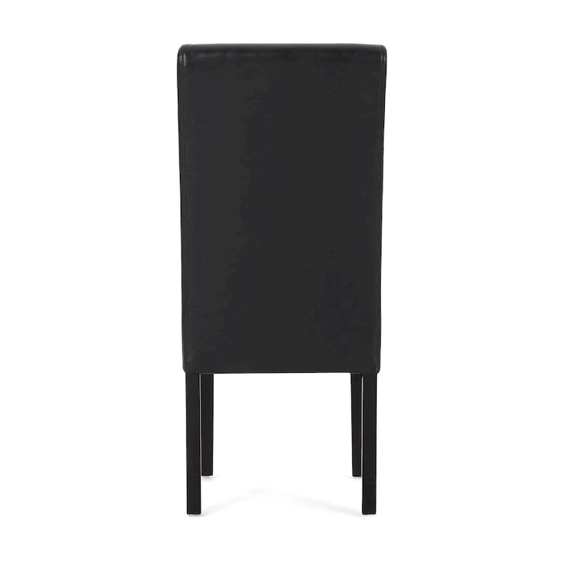 Chaises de salle à manger capitonnées avec motif en T Pertica (lot de 6)