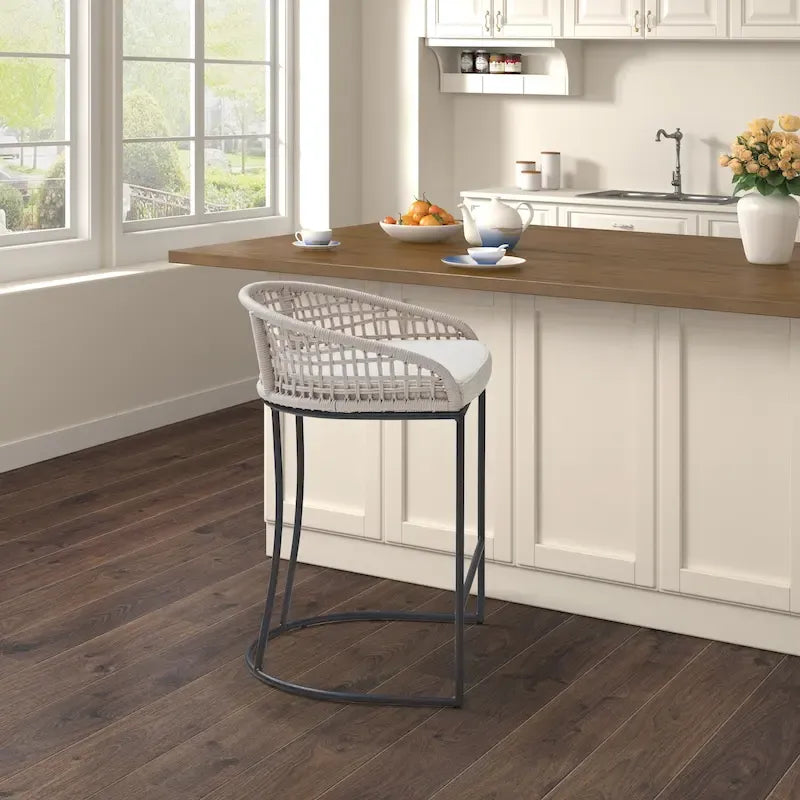 Tabouret de bar Carmel Woven 25