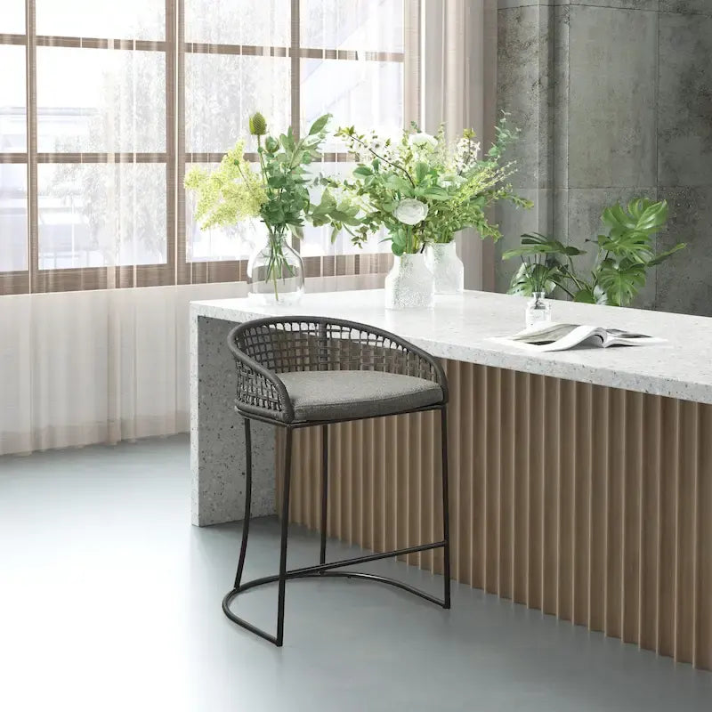 Tabouret de bar Carmel Woven 25