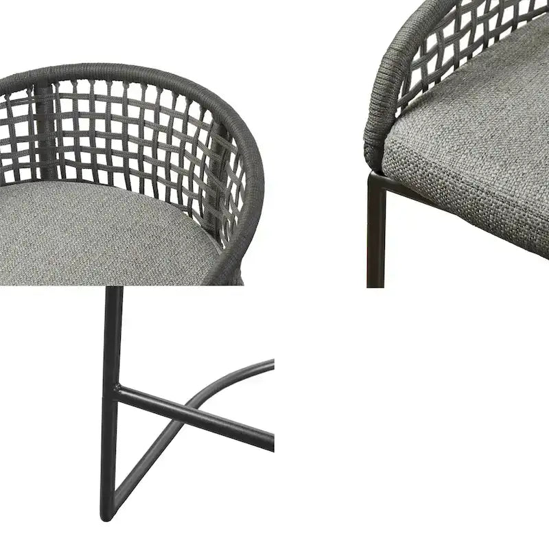 Tabouret de bar Carmel Woven 25
