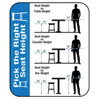 Tabouret Abbott 26 broches