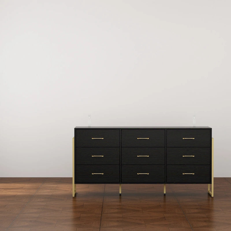 Large 61.4 Dresser - Abundant Storage, Timeless Design Drawers