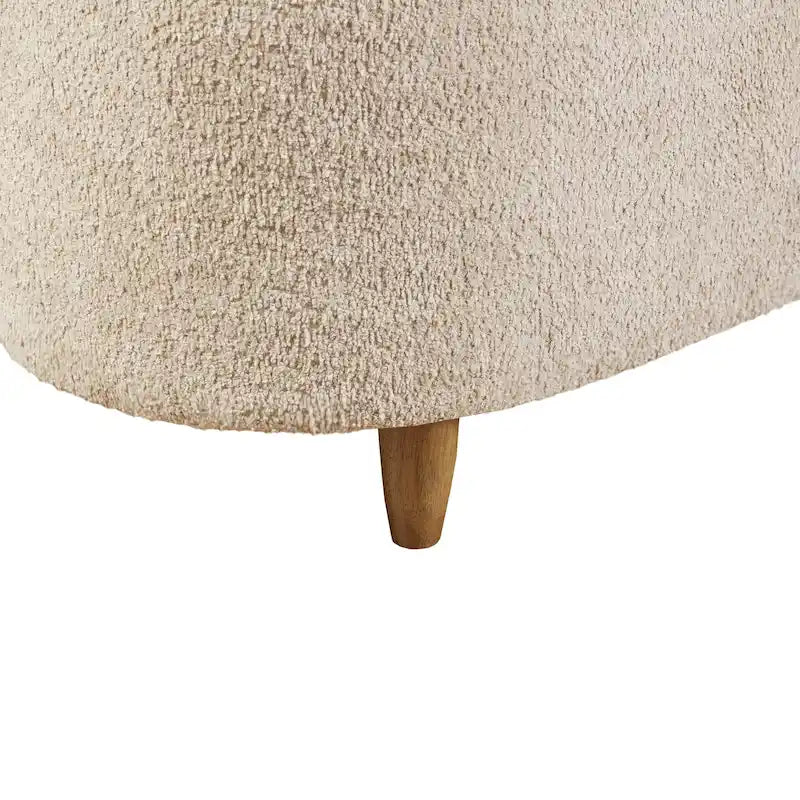 Banc de rangement Bailey Taupe Boucle à couvercle rabattable