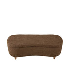 Banc de rangement Bailey Taupe Boucle à couvercle rabattable