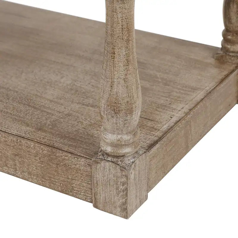 Banc d'entrée et de chambre en lin beige rembourré – 45 H x 90 L x 40 P cm