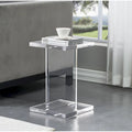 Table d'appoint latérale en acrylique Beam