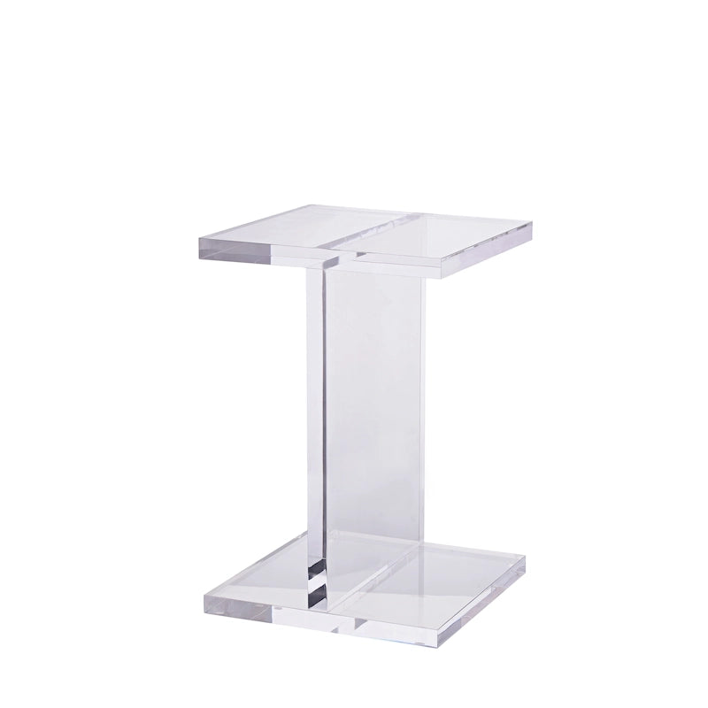Table d'appoint latérale en acrylique Beam