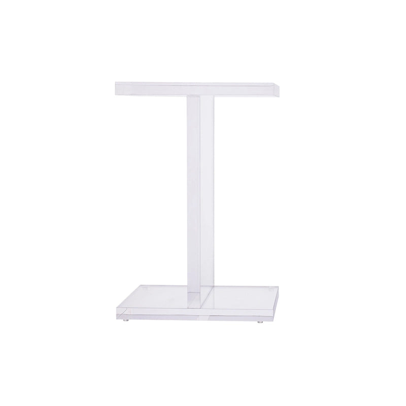 Table d'appoint latérale en acrylique Beam