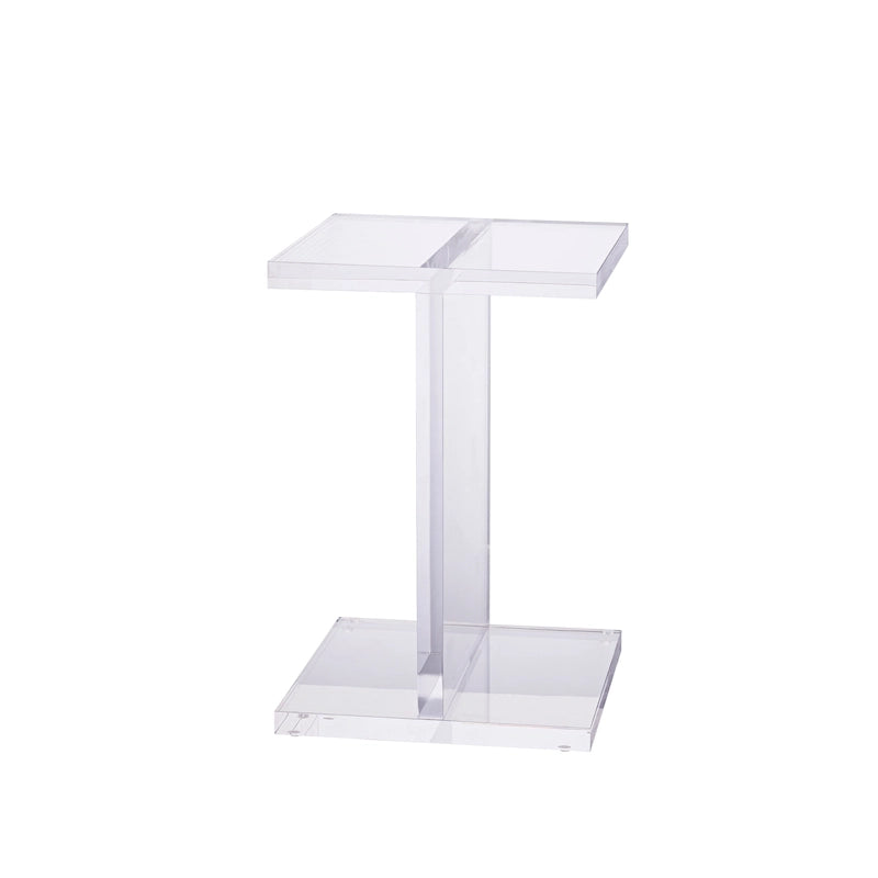 Table d'appoint latérale en acrylique Beam