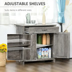 Bahut style porte de grange 32 po, meuble de rangement buffet, bar à café pour salon ou entrée