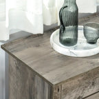 Bahut style porte de grange 32 po, meuble de rangement buffet, bar à café pour salon ou entrée