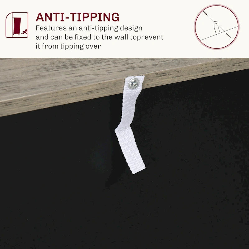 Bahut style porte de grange 32 po, meuble de rangement buffet, bar à café pour salon ou entrée