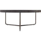 Table basse ronde fabriquée à la main Croyle