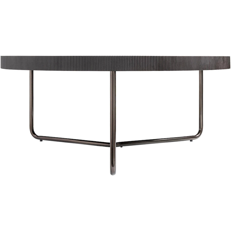 Table basse ronde fabriquée à la main Croyle