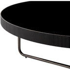 Table basse ronde fabriquée à la main Croyle