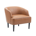 Fauteuil d'appoint Gabriela en similicuir
