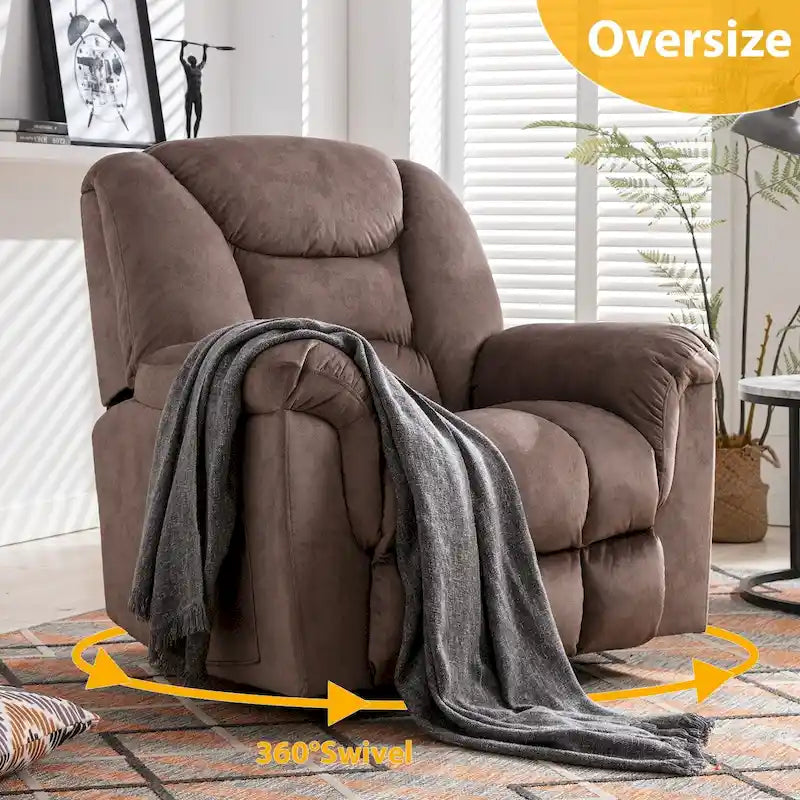 Fauteuil Inclinable Pivotant Oversize Manuel