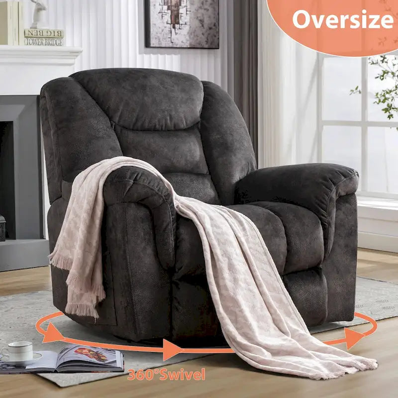 Fauteuil Inclinable Pivotant Oversize Manuel