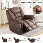 Fauteuil Inclinable Pivotant Oversize Manuel