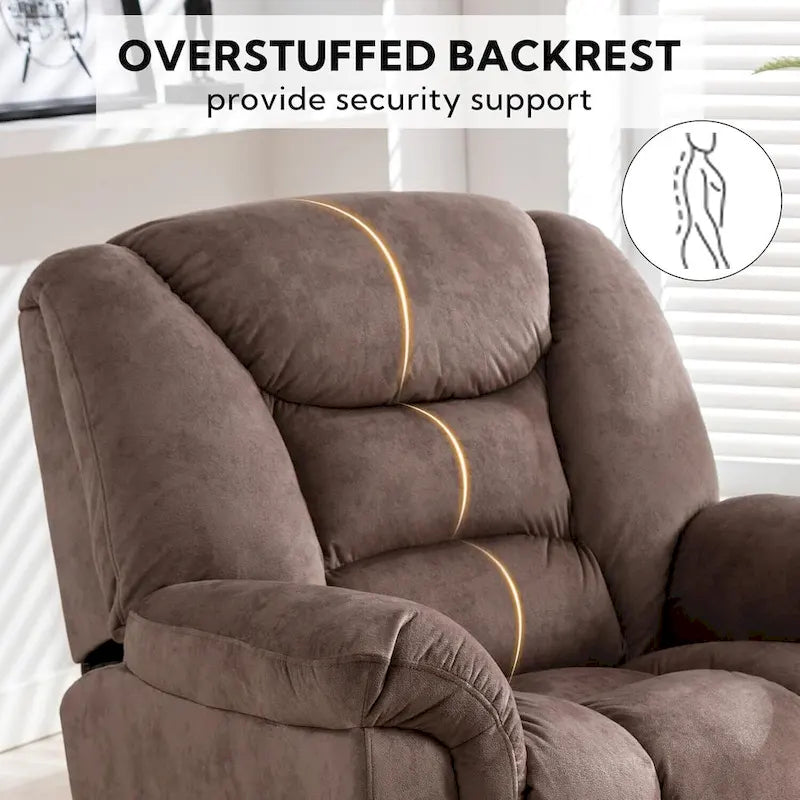 Fauteuil Inclinable Pivotant Oversize Manuel