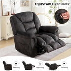 Fauteuil Inclinable Pivotant Oversize Manuel