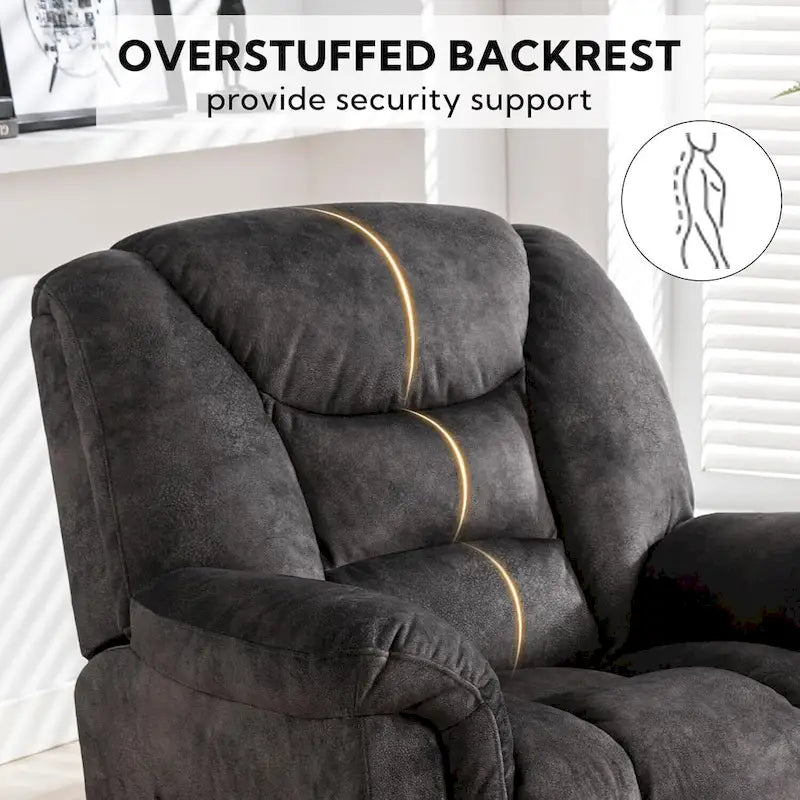 Fauteuil Inclinable Pivotant Oversize Manuel