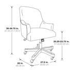 Chaise de bureau Bradwell