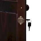 Armoire flexible en bois massif avec poignées en métal ou en bois