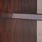Armoire flexible en bois massif avec poignées en métal ou en bois