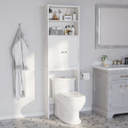 Meuble de rangement pour WC avec porte