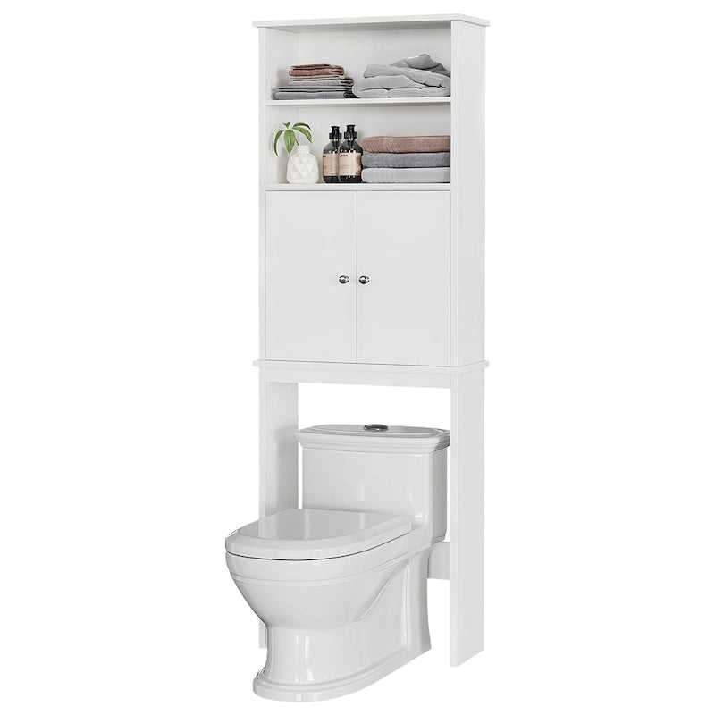 Meuble de rangement pour WC avec porte