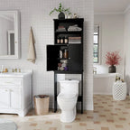 Meuble de rangement pour WC avec porte