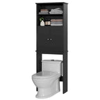 Meuble de rangement pour WC avec porte