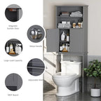 Meuble de rangement pour WC avec porte