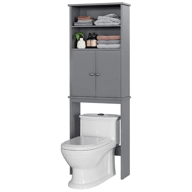 Meuble de rangement pour WC avec porte
