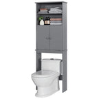 Meuble de rangement pour WC avec porte
